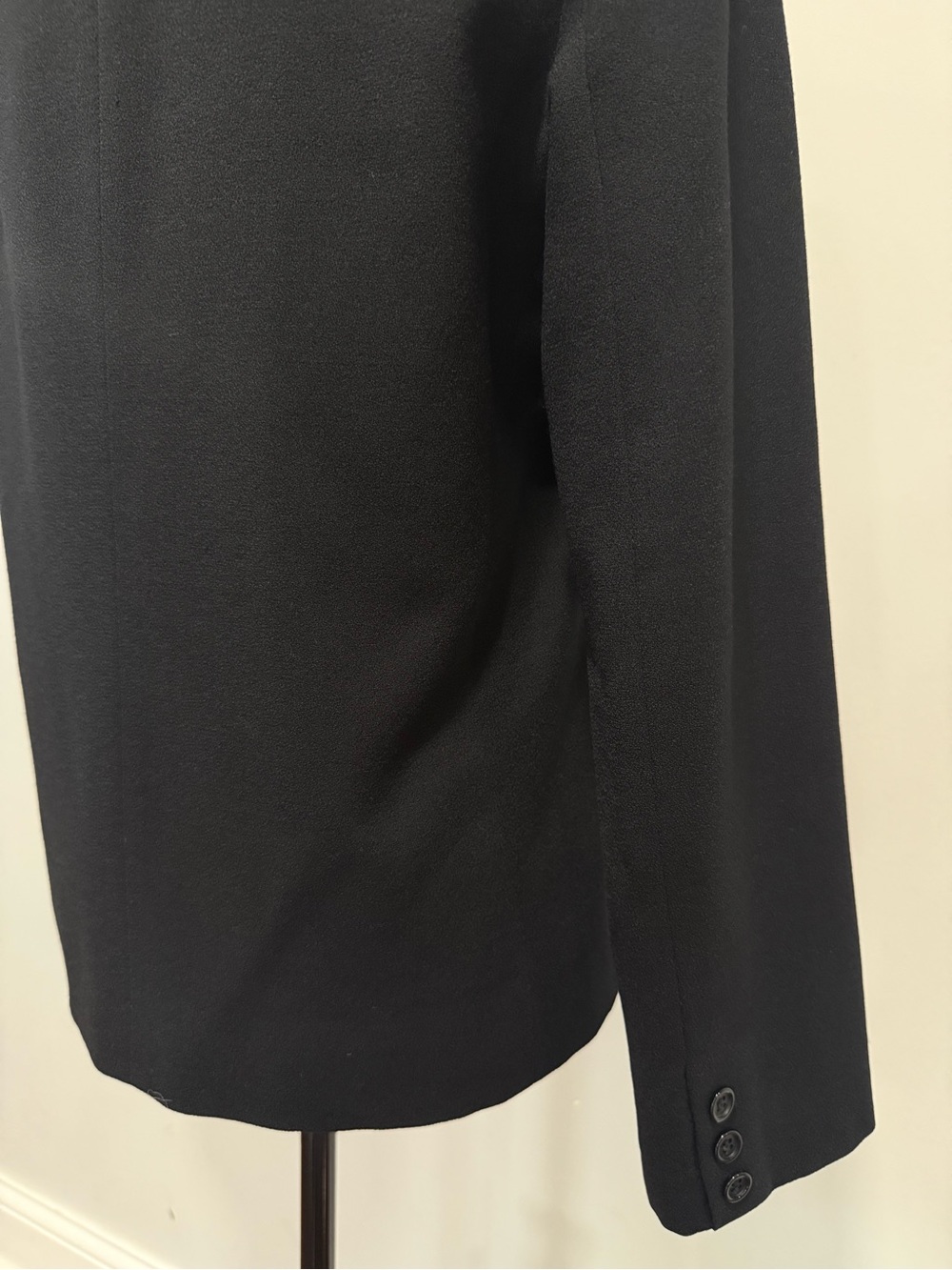 Vintage Chester Weinberg Tailored Black Women's Blazer Jacket - Picture 5 of 10